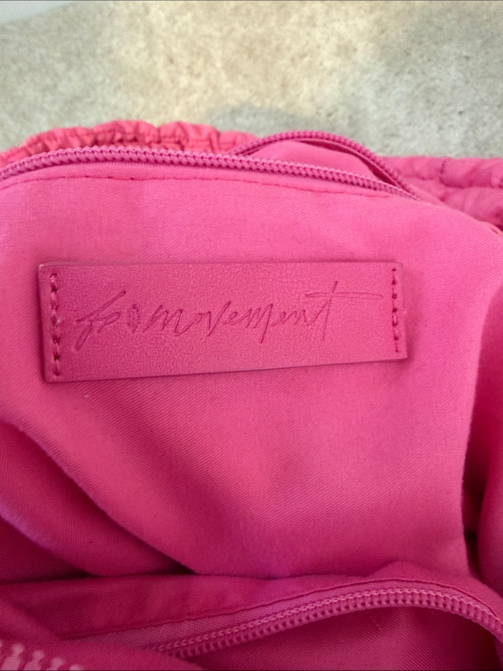 Free People Movement Pink Quilted Shoulder Bag - Picture 4 of 6